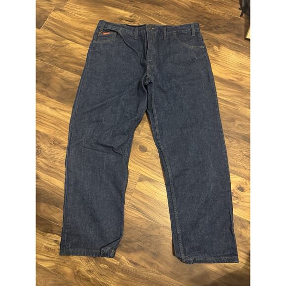 Big Bill FR Flame Resistant 22.0 Cat 2 Jeans Mens 42x32 Westex Indura - Picture 1 of 4